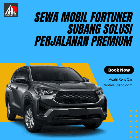 Sewa Mobil Fortuner Subang