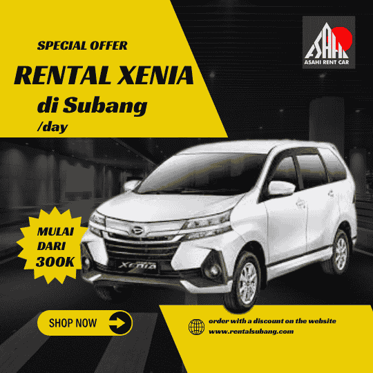 Rental Mobil Xenia di Subang