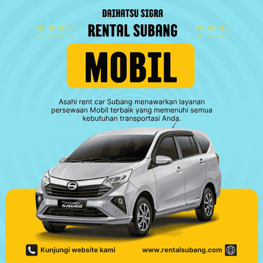 Harga Rental Mobil Sigra di Subang